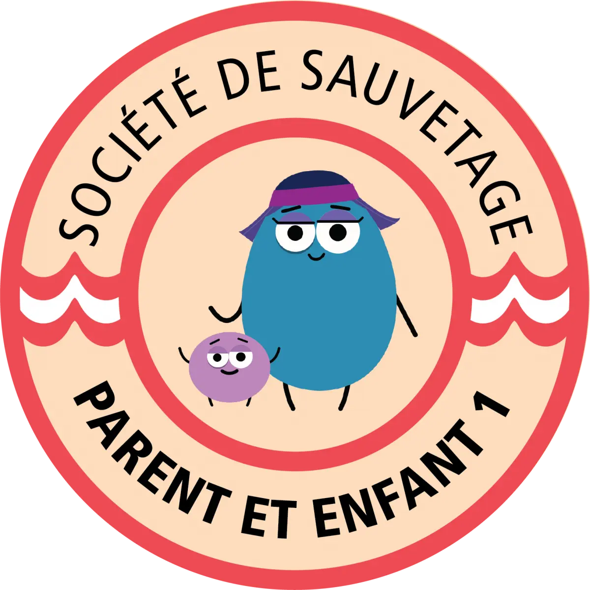 Badge Parent et enfant 1