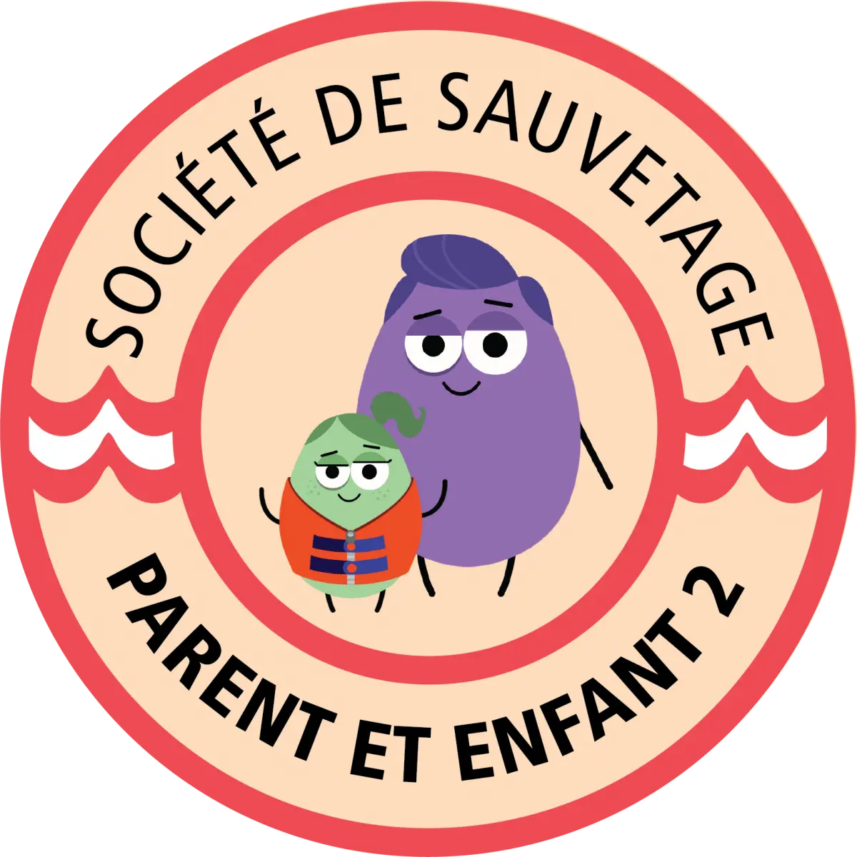 Badge Parent et enfant 2