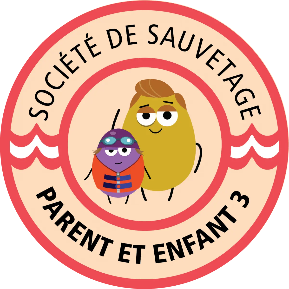 Badge Parent et enfant 3