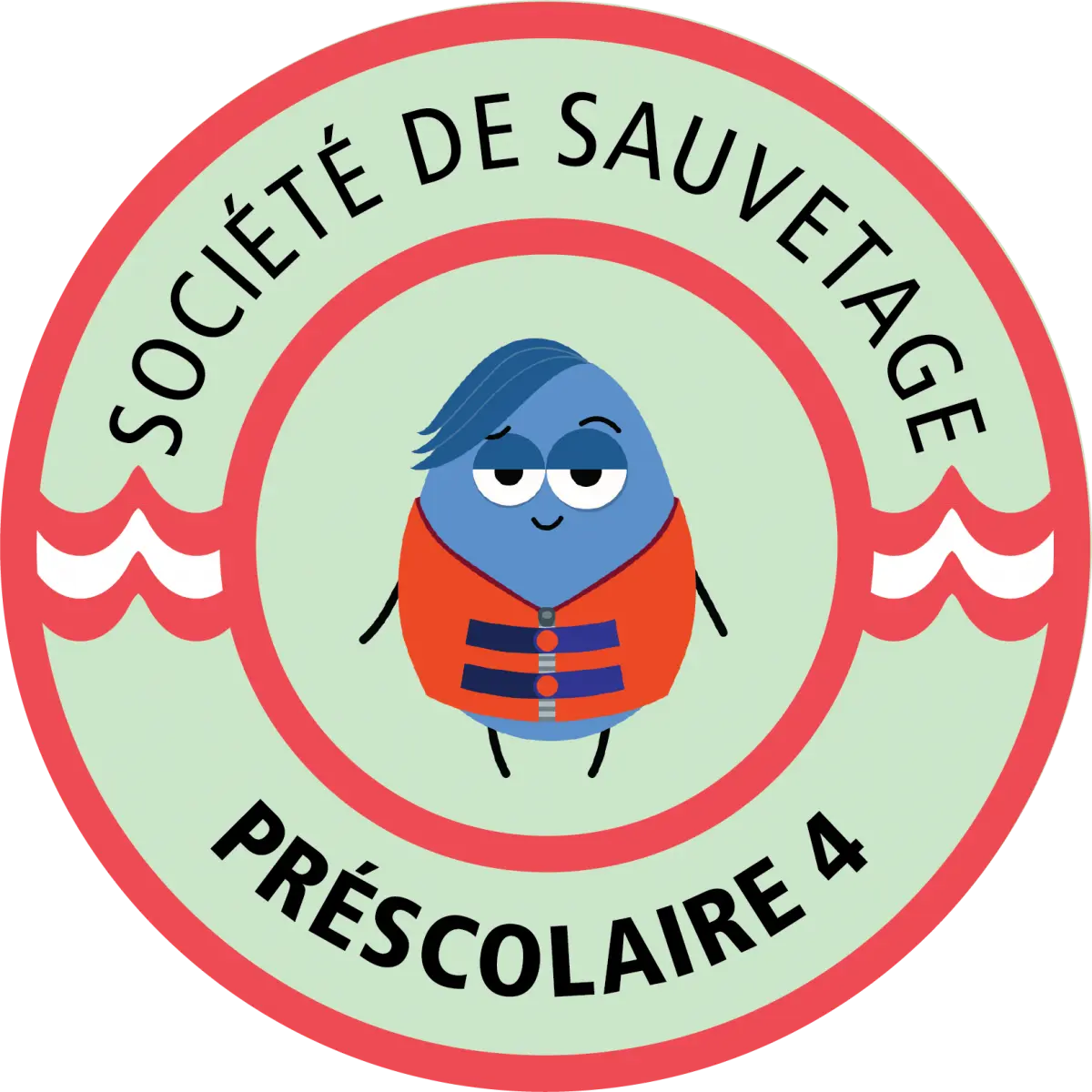 Badge Préscolaire 4
