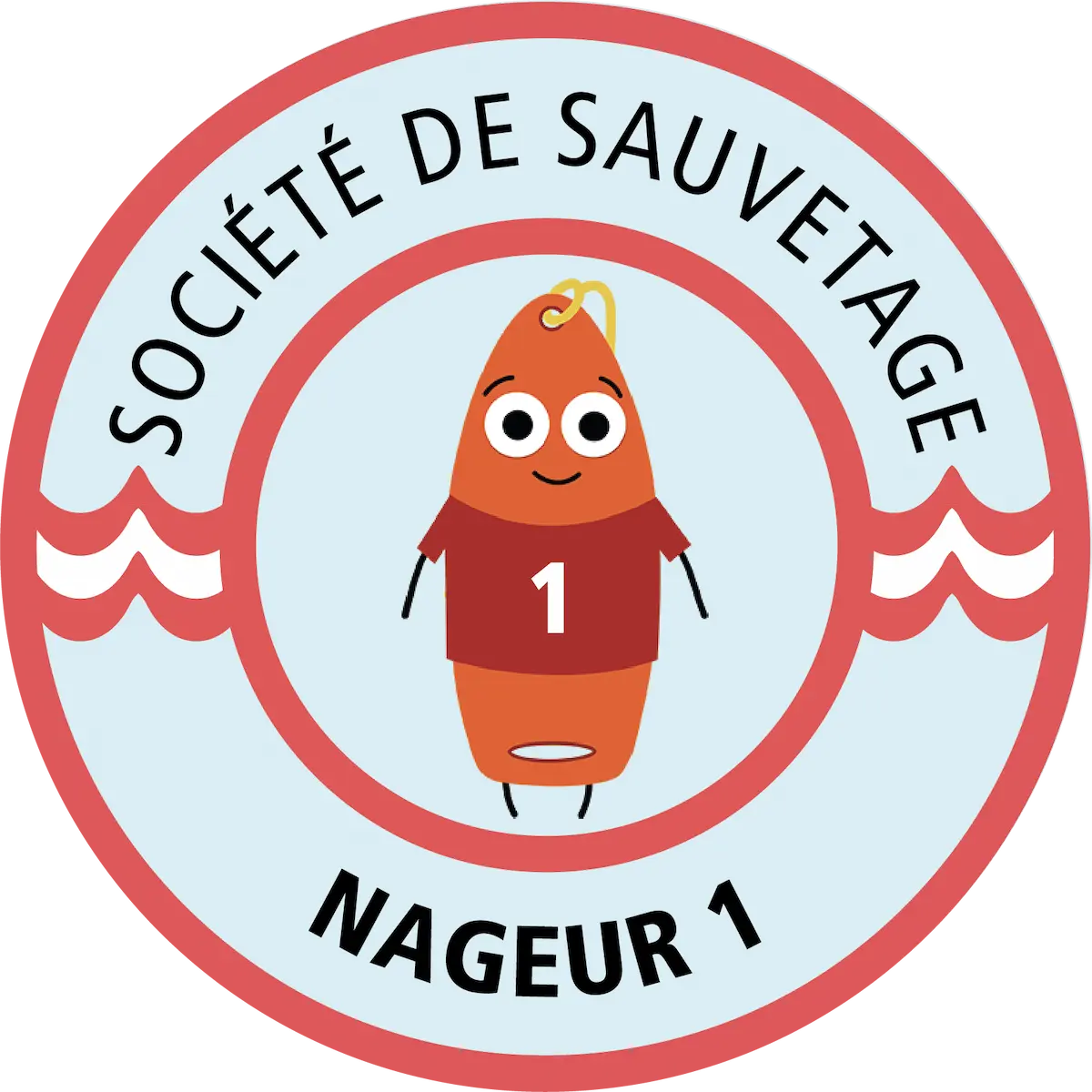 Badge Nageur 1
